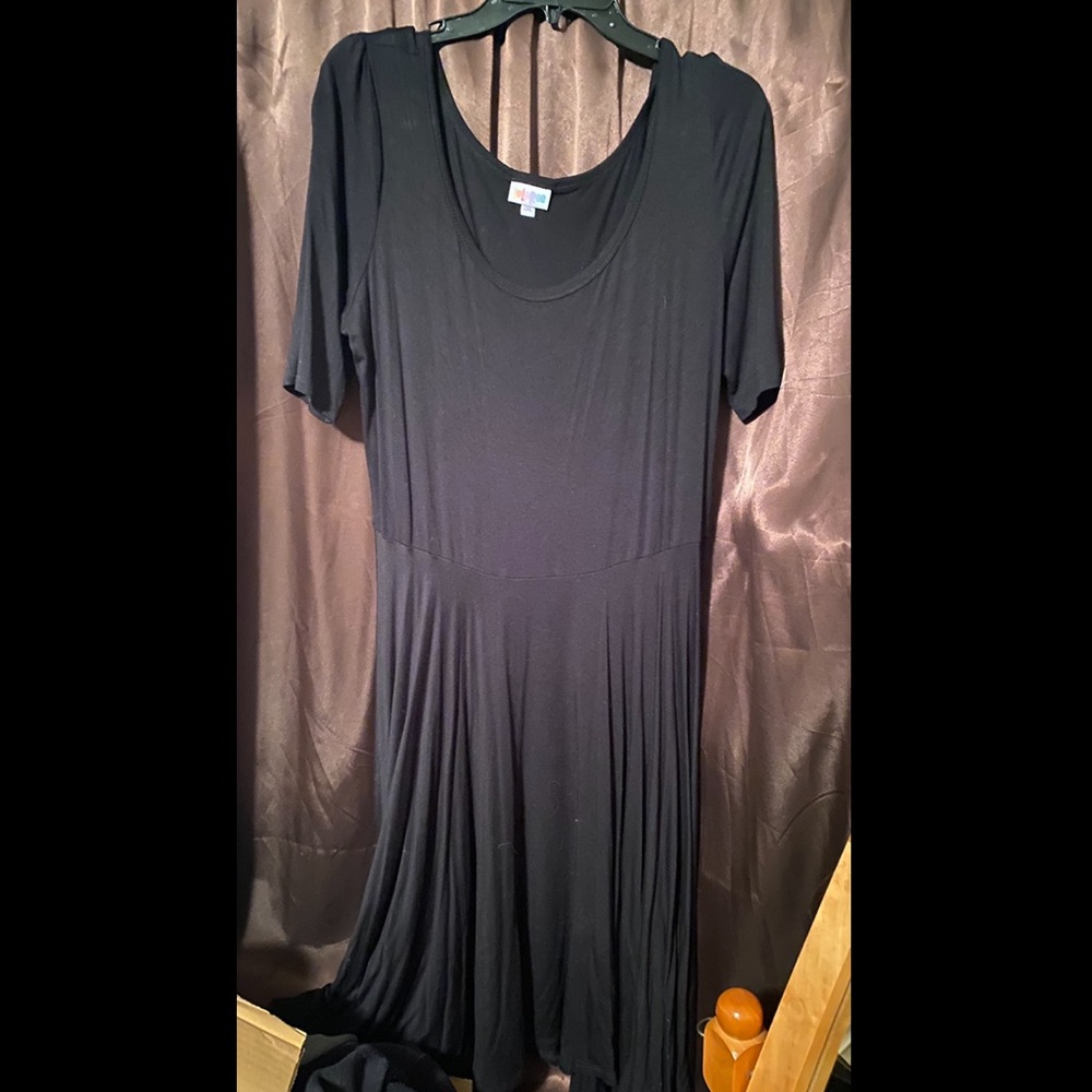 2XL LuLaRoe Julia Solid Black